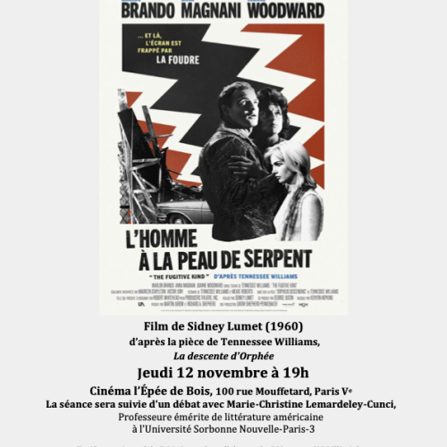 AFFICHE du film et informations