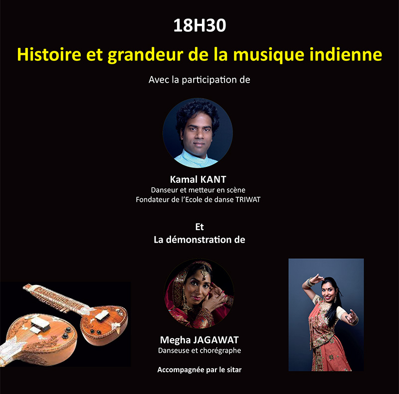 18h30 Kamal Kant danseur et metteur en scène