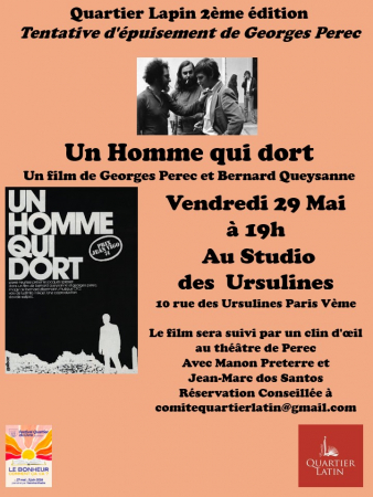 flyer avec l'affiche du film