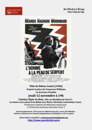 AFFICHE du film et informations